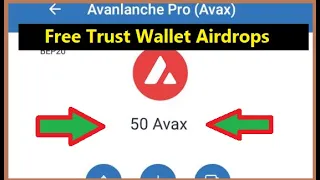 Free Trust Wallet Airdrops 2022 | Claim  Free 50 AVAX Tokens in Trust Wallet | Crypto Airdrop 2022