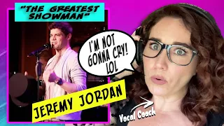 The Greatest Showman REACTION - Jeremy Jordan SINGING TEACHER | WOW! He was...