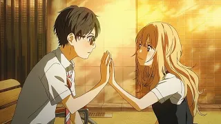 YOUR LIE IN APRIL 💞 | ARIMA X KAORI 🫂 | SAD AMV 😭💔 | KEANE - SOMEWHERE ONLY WE KNOW (SLOWED) 💯