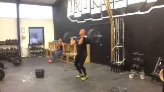 Clean & Jerk  80 x 1 rep by Umahro Cadogan