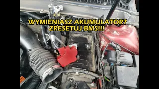 Reset BMS oraz wymiana akumulatora w Mondeo MK5. Akumulator Exide EFB. Zaproszenie na zlot Mondeo.