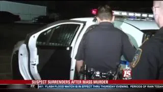 Suspect Surrenders after Mass Murder in Texas