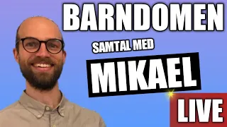 Samtal om barndomen med Mikael - LIVE - lär dig ord och träna hörförståelse.