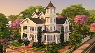 Base Game Mansion 💚 7 DAYS OF BASE GAME! 💚 Day 4 - The Sims 4: Speed Build