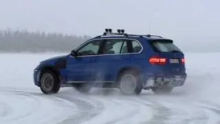BMW X5 M driving footage race track complete