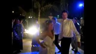Russian bride dances with her "American Boy"