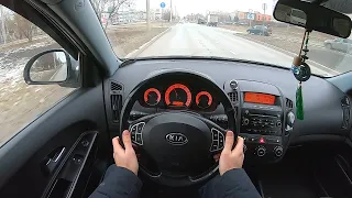 2007 KIA CEE'D POV TEST DRIVE