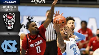 NC State vs. North Carolina Condensed Game | 2020-21 ACC Men's Basketball