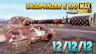 Jg.Pz. E 100: 100% попадание и пробитие - World of Tanks