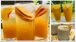 Refreshing Peach Drinks 🍺 | By Let’s Eat Official ❤️