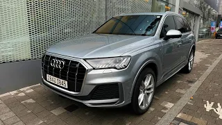 2024 아우디 Q7 45 TDI qu. Premium - POV 실내&외관 둘러보기