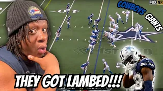 REACTING TO New York Giants vs. Dallas Cowboys | 2023 Week 10 Game