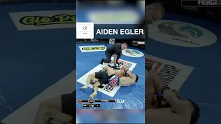 AIDEN EGLER PASSES THE DEBUT TEST WITH FLYING COLORS! #submission #jiujitsu #mmafighting