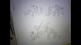 Illustrating a Fight Scene