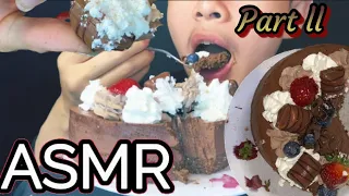 *ASMR* DESSERTS CHOCOLATE CHEESE CAKE | Finkan ASMR (Part ll)