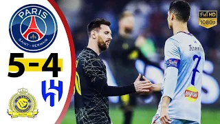 Last match between Messi and Ronaldo | PSG 5-4 Riyadh All Star (Al nassr x Al Hilal)