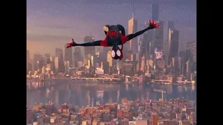 Miles’ leap of faith - What’s up danger (Spider-Man Into the Spider-Verse) [Slowed + Reverb]