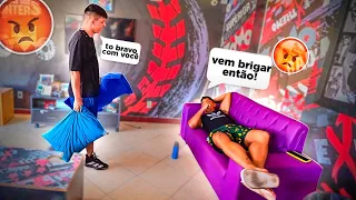 VOCÊ QUER BRIGAR ENTÃO PODE VIM *CHAMEI PRA BRIGA TODOS MEUS AMIGOS 😂*