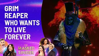 Grim Reaper 'Who Wants To Live Forever' Performance - S5 | The Masked Singer Australia | Channel 10