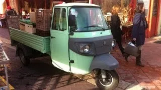 Piaggio APE Classic Triporteur Three Wheels Wheeler Truck