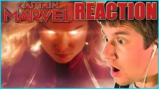 CAPTAIN MARVEL (2019) - Official Trailer #1 Reaction & Review!!!