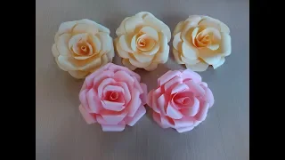 Цветы Розы из бумаги своими руками  / Flowers Roses from paper with their hands