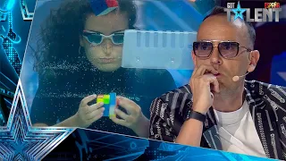 This participant solves RUBIK CUBES underwater | Auditions 8 | Spain's Got Talent 2021