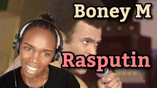 African Girl First Time Hearing Boney M. - Rasputin | REACTION