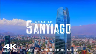 SANTIAGO DE CHILE 2023 🇨🇱 Drone Aerial 4K Ultra HD Dron