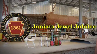 Juniata Jewel Jubilee - An update on PRR K4 #1361