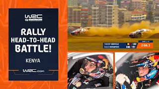 Rovanperä vs Neuville - Head-to-Head! | WRC Safari Rally Kenya 2023