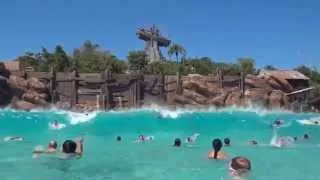 Disney World Typhoon Lagoon Wave Pool Wash Out