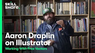 Aaron Draplin on Working Efficiently in Illustrator with Free Vectors