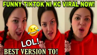 🎯LATEST TIKTOK VIDEO NI KC CONCEPTION PINAGKAGULUHAN NA NAMAN!NETIZENS SHOCK SA GINAWA NI KC!