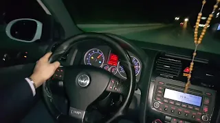 Crazy accident golf gti at high speed (around 200KM/H) (horizontal version)