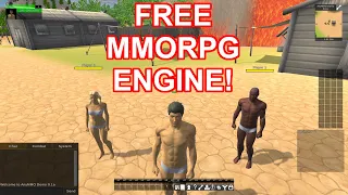 AnyMMO Playable Alpha Released (Free MMORPG Game / Engine)