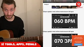 Met Chordify gitaar akkoorden leren spelen en oefenen