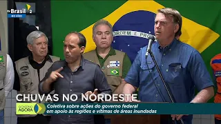 #AoVivo: Entrevista coletiva do Presidente Jair Bolsonaro