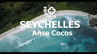 Seychelles La Digue Anse Cocos 4K - The Best Places from drone