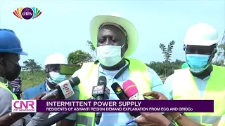 Ashanti Region residents demand explanation from ECG, GRIDCO over intermittent power cuts