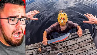 Reacting to JASON VOORHEES PARKOUR (Friday The 13TH Movie)