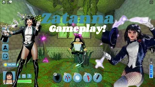 Zatanna Zatara Gameplay! | Heroes: Online World