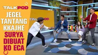 BELOM SEMPAT NANTANG KKAJHE, SURYA JEGEL UDAH DIBUAT KO SAMA ECA - Talkpod