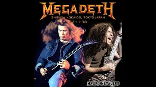 Megadeth 1998-11-23 at Shibuya Koukaidou, Tokyo, Japan