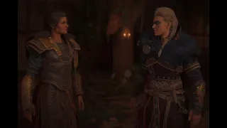 Eivor & Kassandra cutscenes. Assassin's Creed Valhalla & Odyssey crossover.