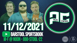 Barstool Sports Picks Central with Brandon Walker || Monday, November 15, 2021