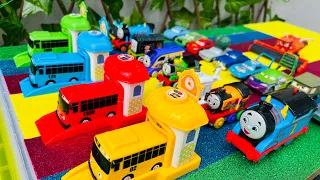 Disney Car Convoys! Lightning McQueen,  Robocar Poli, Thomas and Friends, Various Miniature Cars