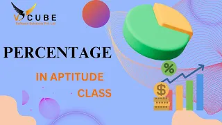 PERCENTAGE | Aptitude For Placements | VCUBE Software Solutions Kphb