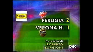 Perugia-Verona 2-1 Serie B 97-98 33' Giornata