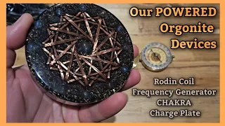 Different ways to Power PEMF Rodin Coil devices- Spooky2- Phone app- DDS Frequency Generator